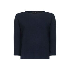 Max Mara Weekend Women Blue Cotton Knit Addotto Sweater